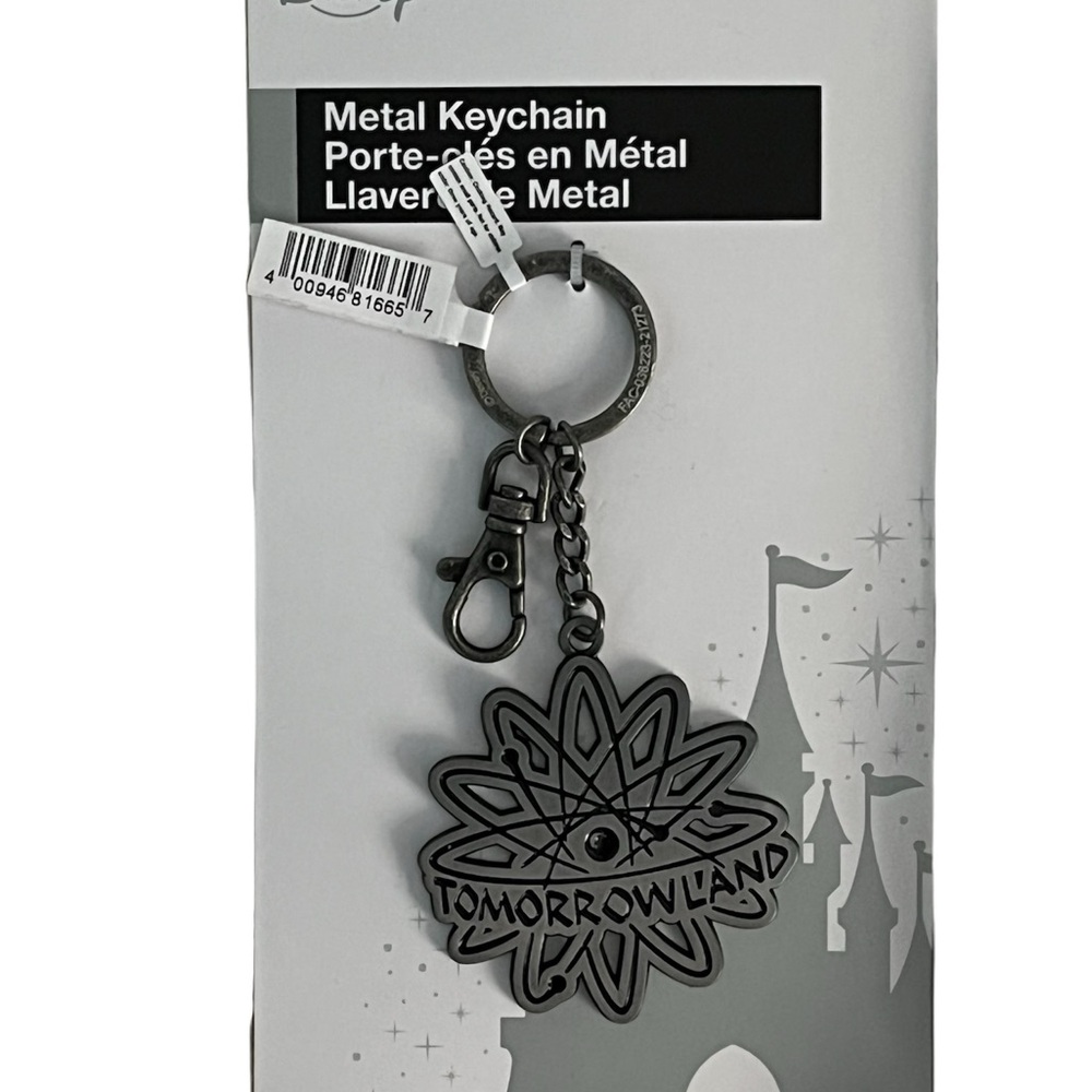 Disney Tomorrowland Metal Keychain/Bag Charm